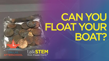 What Floats Your Boat? -Wonder Kits by Dallas Afterschool #stem #experiment #onlineteaching