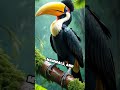 Great Hornbill vs. Quetzal: Tropical Bird Showdown