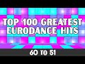 Top 100 Greatest Eurodance Hits - 60 to 51