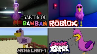 Opila Bird - Chicken (Garten of BanBan) Minecraft Mob Skin