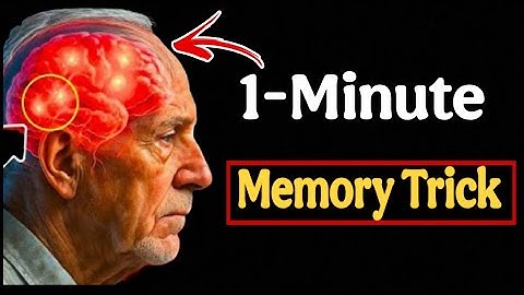 Do This Exercise 1 Minute a Day and Regain Your Memory Like Never Before