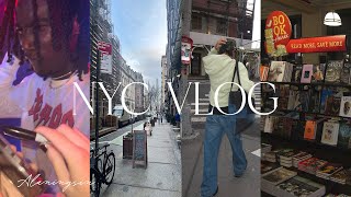 a day in nyc | vintage shopping, osamason, food | vlog 3