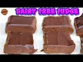 Dairy Free Fudge Recipe - How to make Fudge