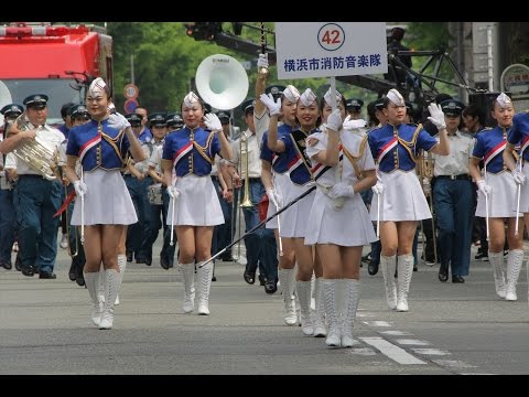 20160503第64回横浜国際仮装行列（ザよこはまパレード2016）横浜市消防音楽隊