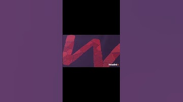 Knitting FX in Houdini #shorts