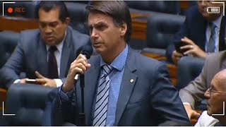 Deputado Jair Bolsonaro - Mitando Na Oprimida Em Plena Câmara Dos Deputados Federais