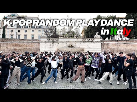 [RPD] 이탈리아 로마 포폴로 광장 앞에서 케이팝 랜덤플레이댄스🇮🇹 @PiazzadelPopolo│K-POP RANDOM PLAY DANCE│[BLACK DOOR 블랙도어]