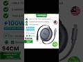 ￼UGREEN 100W 5A Retractable Cable PD USB C to C Data Super Fast Charging Type C E-Marker iPhone