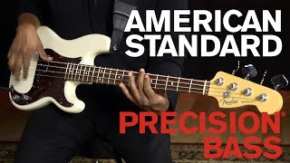 American Standard Precision Bass Demo