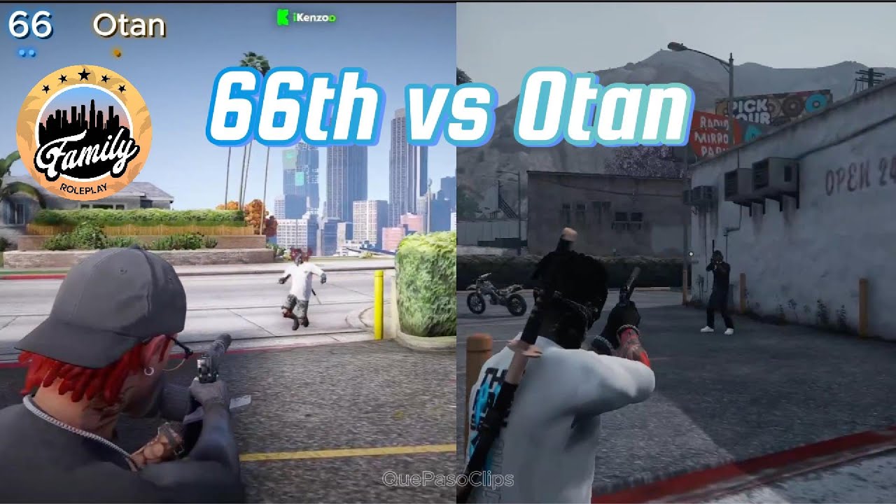 66th vs Otan | unico 8 vs 8 | Corte Run | Family RP