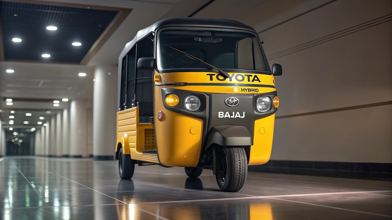 2025 Bajaj RE Auto Rickshaw 🚖 | Futuristic Design, Digital Features ...