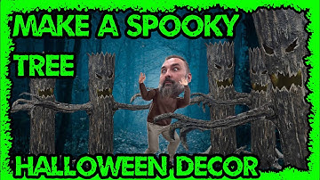 Make a spooky Halloween tree DIY under $50