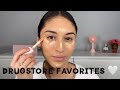 Drugstore favorites 2022 makeup look  sandy carina