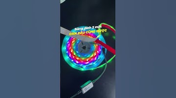 Cách sử dụng đèn Led aRGB - Trang trí phòng bằng led đuổi aRGB