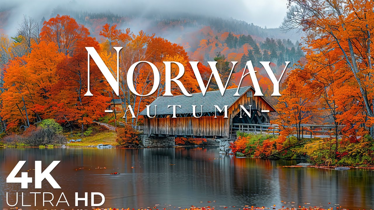 Autumn in Norway 4K | Stunning Fall Foliage, Majestic Fjords, and ...