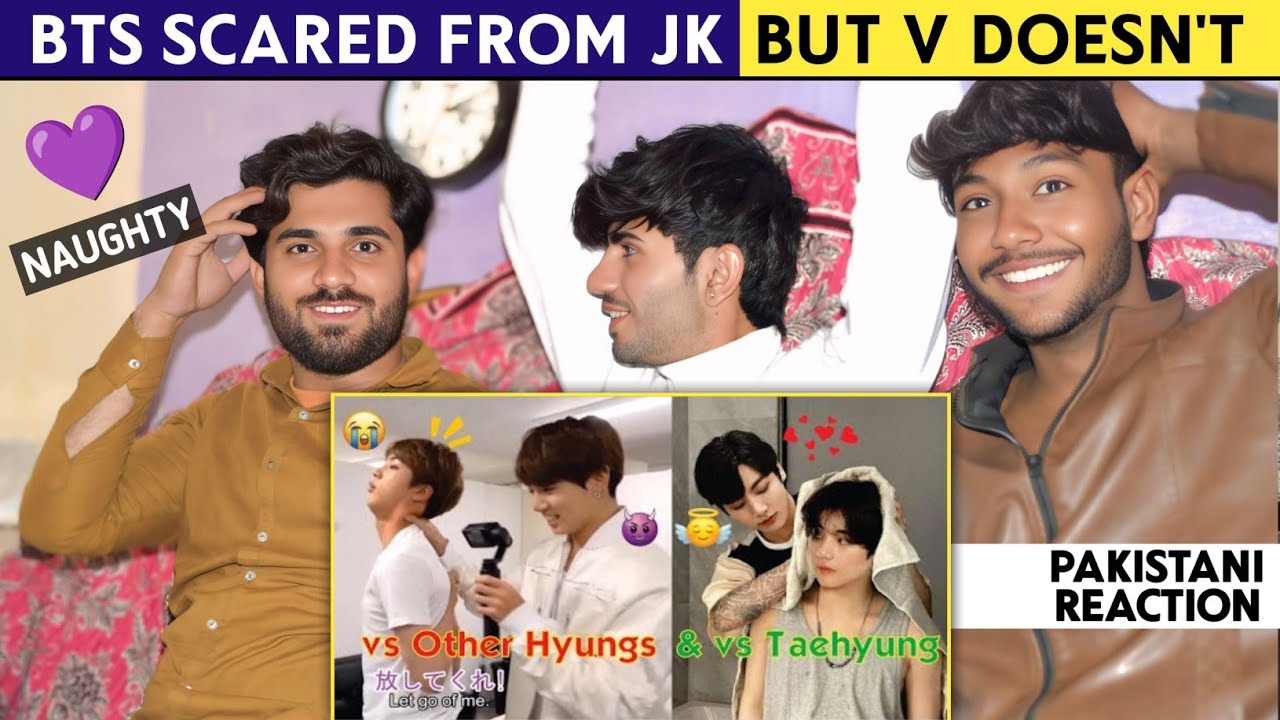 Bts Gets Scared From Jungkook But Taehyung Doesn't - Shan Rajpoot