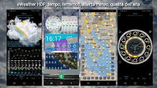 eWeather HDF: meteo, terremoti, qualità dell'aria, inquinamento dell'aria, temperatura del mare screenshot 2