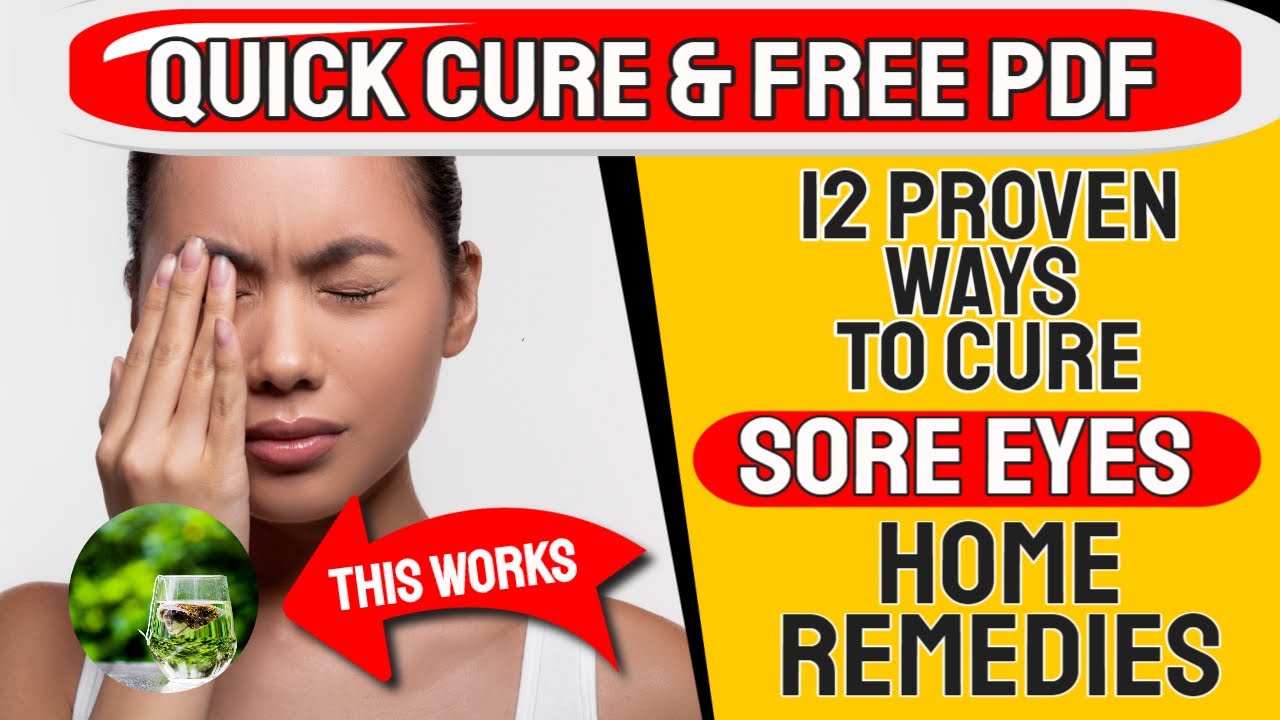 Chinese SORE EYES Medicinal Tradition WORKS! 👁️ 12 Most