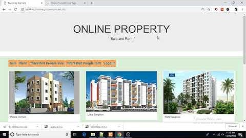 Online Property Sale and Purchase Complete spource code