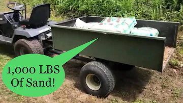 Jakou hmotnost můžete táhnout s traktorem na trávu?