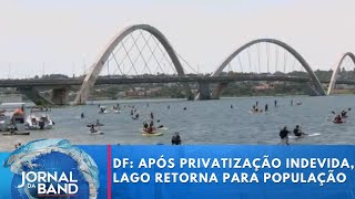 Orla do Lago Paranoá é devolvida à população | Jornal da Band