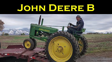 Kolik váží traktor John Deere B z roku 1949?