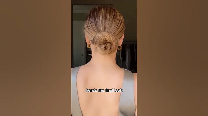 10-Second Fall Bun: Effortless Hair for Busy Gals!🍂🤎