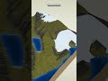 Adicionei uma montanha de gelo ao lado de uma montanha natural - Terra Firma 2 #planeta #geografia