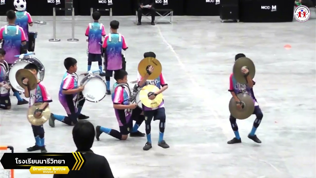 Drumline Battle โรงเรียนนารีวิทยา - โครงการประกวดดนตรีเยาวชนเทิดพระเกียรติ