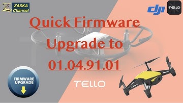 DJI Tello Software Upgrade to 01.04.91.01 - No major issues found at the moment