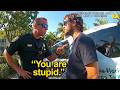 Male Karen Turns a Simple Traffic Stop Into Pure Chaos