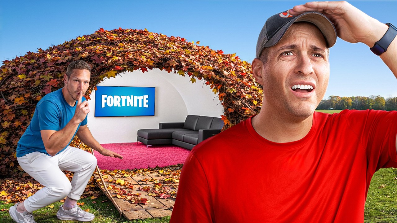 Я спрятался в куче листьев на 24 часа