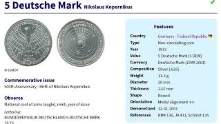 Germany - 5 Silver Mark Njemačka - 5 Srebrnih Maraka
