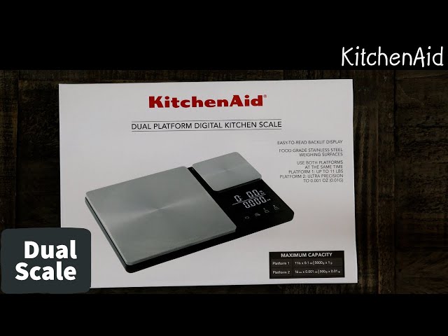 KitchenAid Waterproof Digital Kitchen Scale 