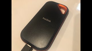 SanDisk  Extreme Pro Portable 4TB External USB-C NVMe SSD Speed Test Model: SDSSDE81-4T00-G25