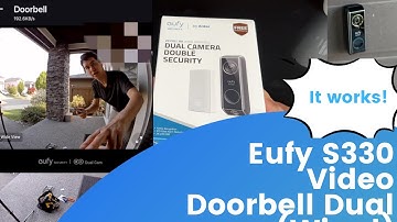 Eufy S330 Video Doorbell Dual (Wired) Installation
