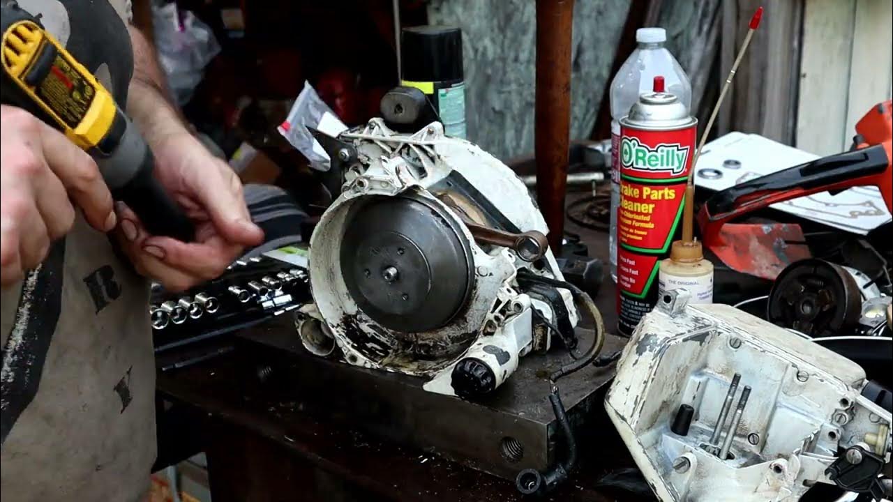 How To Remove a Stihl Chainsaw Stuck Flywheel YouTube