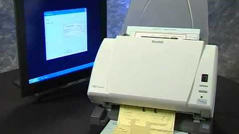 Kodak i1320 Plus Scanner   Check Processing