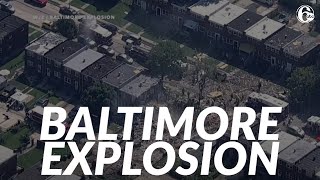 Gas explosion in Baltimore levels 3 homes