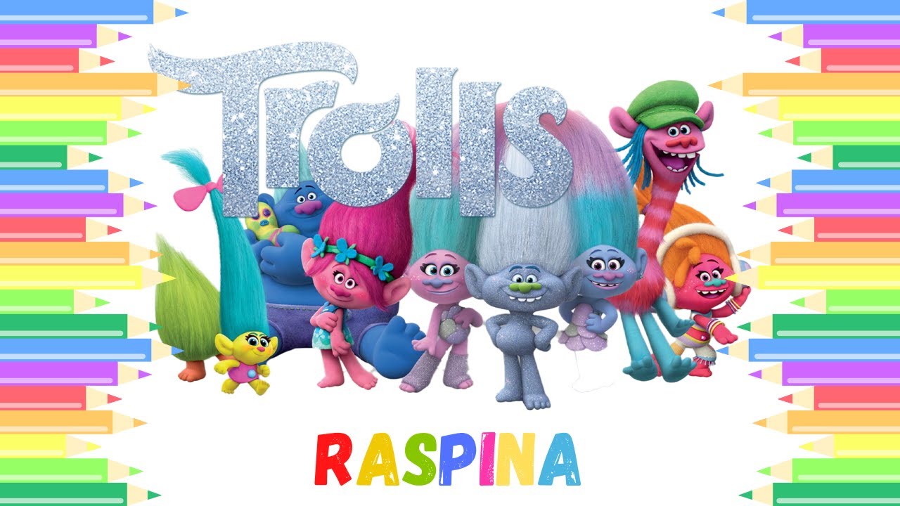 Trolls Magic Unveiled! - Raspina's Coloring Show Extravaganza