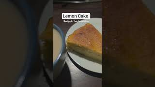 Lemon Cake Today! Soft, moist, and packed with fresh lemon flavor. ##homebaking #lemoncake