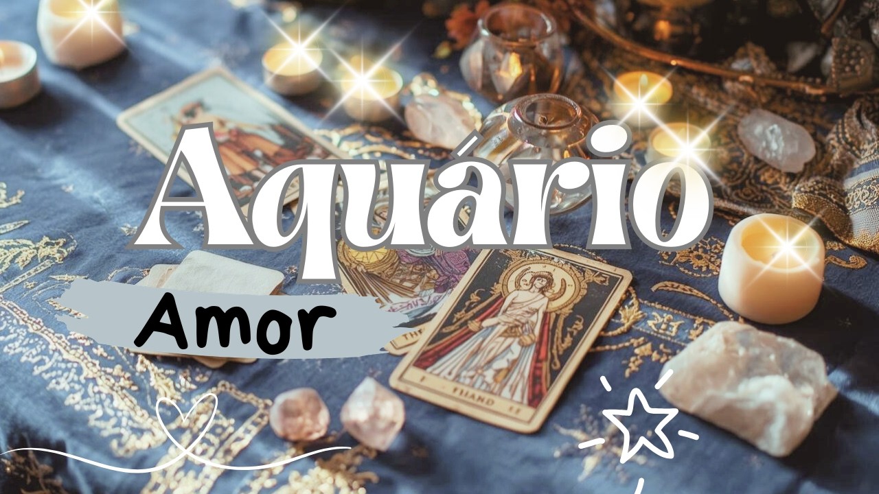 ♒️ AQUÁRIO- A saudade bateu! Essa pessoa vai dar um passo e você precisa decidir...