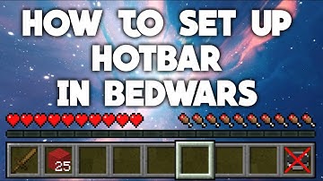 Hypixel Bedwars HOTBAR Manager (Remove Compass) Ranked Bedwars TIPS