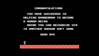 Bomberman (NES) Ending