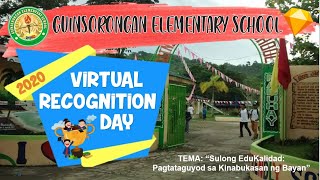 2020 GUINSORONGAN ELEMENTARY SCHOOL VIRTUAL RECOGNITION DAY