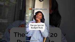 The 50/30/20 Rule. #personalfinance #503020rule #shortvideo