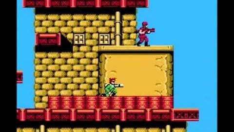 GSCentral.org - Bionic Commando (NES) - Longer Grapple Line (sidescrolling levels) (GG)