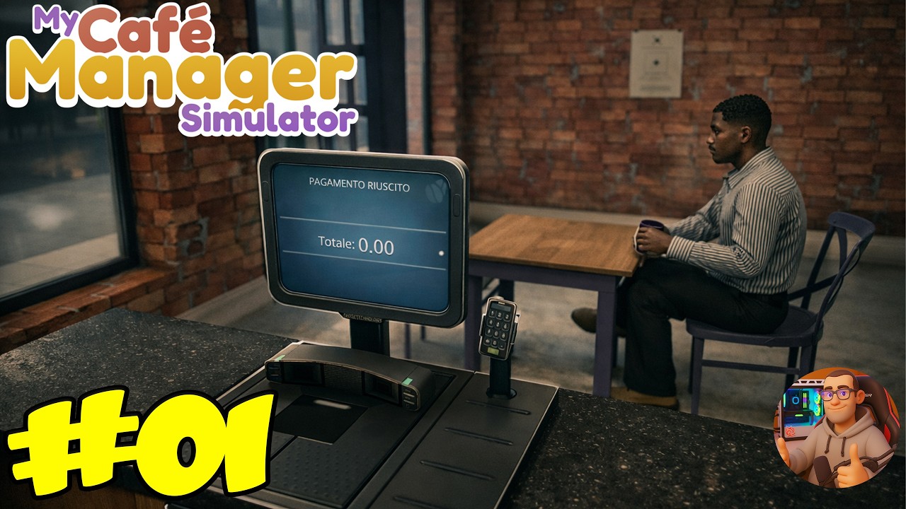 My Cafè Manager Simulator | Gameplay (PC) | #01