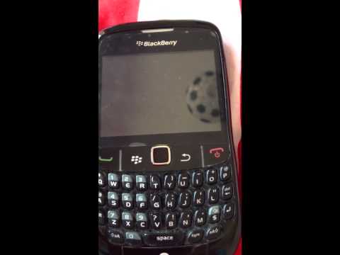 Como bloquear \ turn on Blackberry Curve