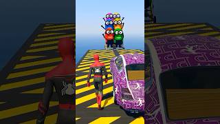 GTA 5 Epic Water Ragdolls Spiderman Jump/Fails Ep 407 #shorts